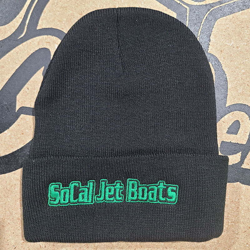 Cuffed Knit Beanie 1 - Socaljetboats Warm Winter Hat | SoCal Jet Boats | Jet Boat Apparel