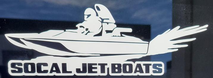 Gullwing Jet Boat Sticker