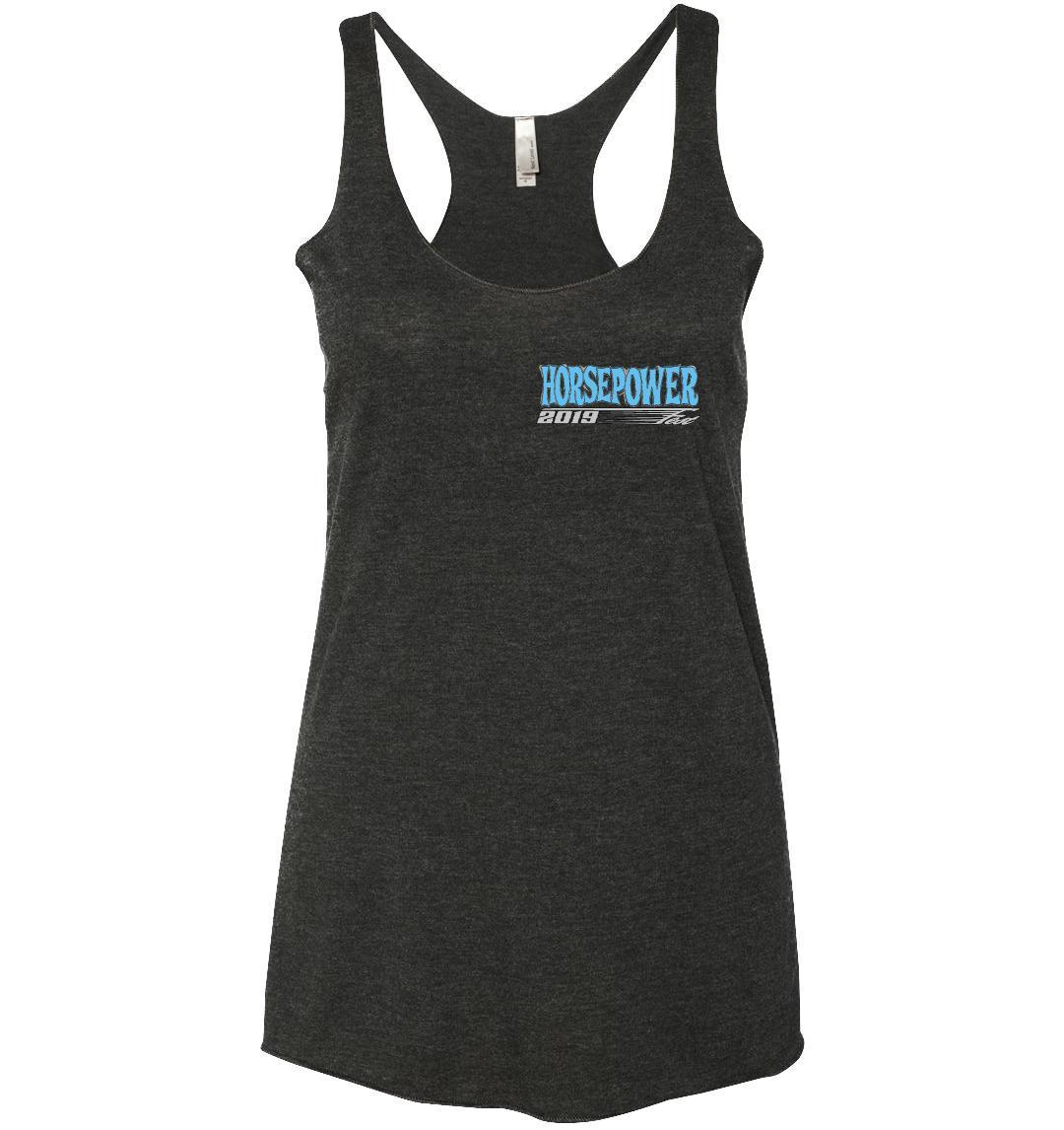 Horsepower Fest 2019 Womens Black Tank Top