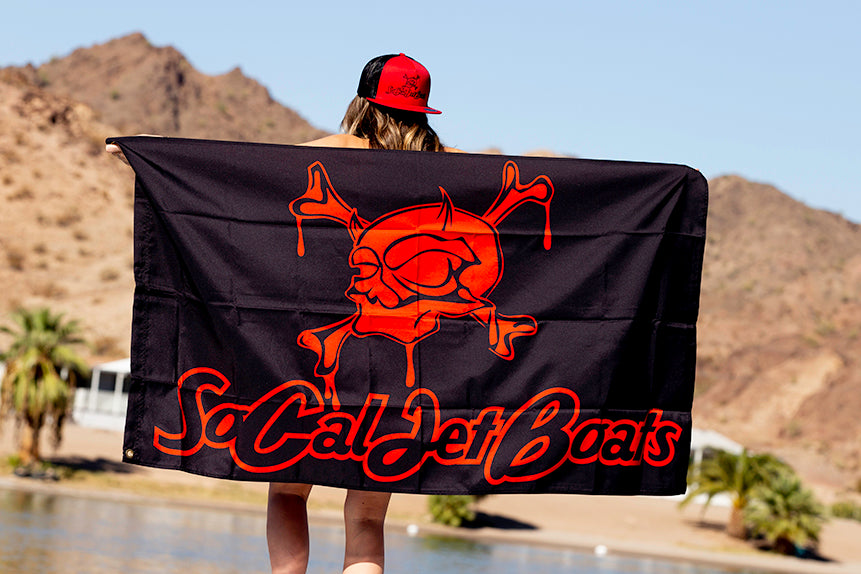 SoCal Jet Boats Single Sided Flag / Banner