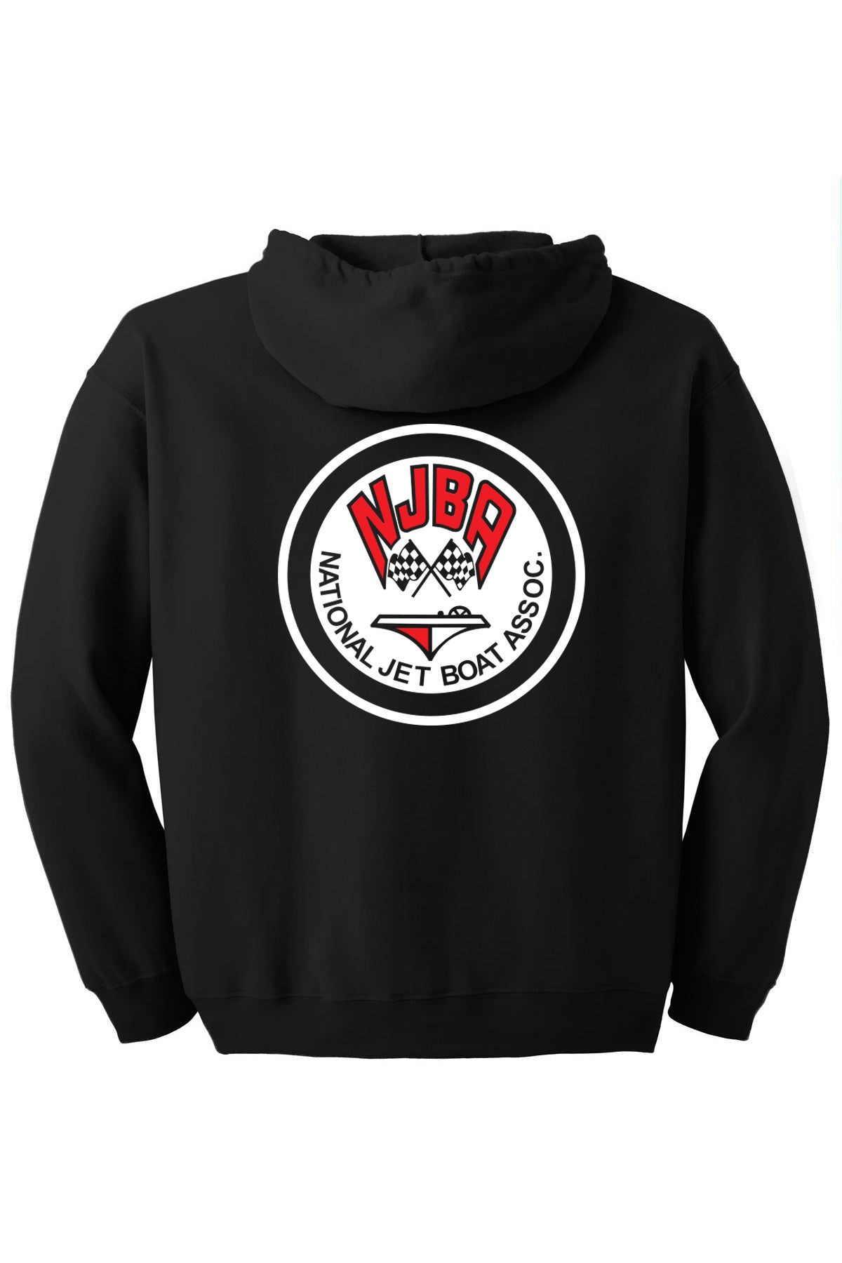 Official NJBA Black Pullover Hooded Sweatshirt
