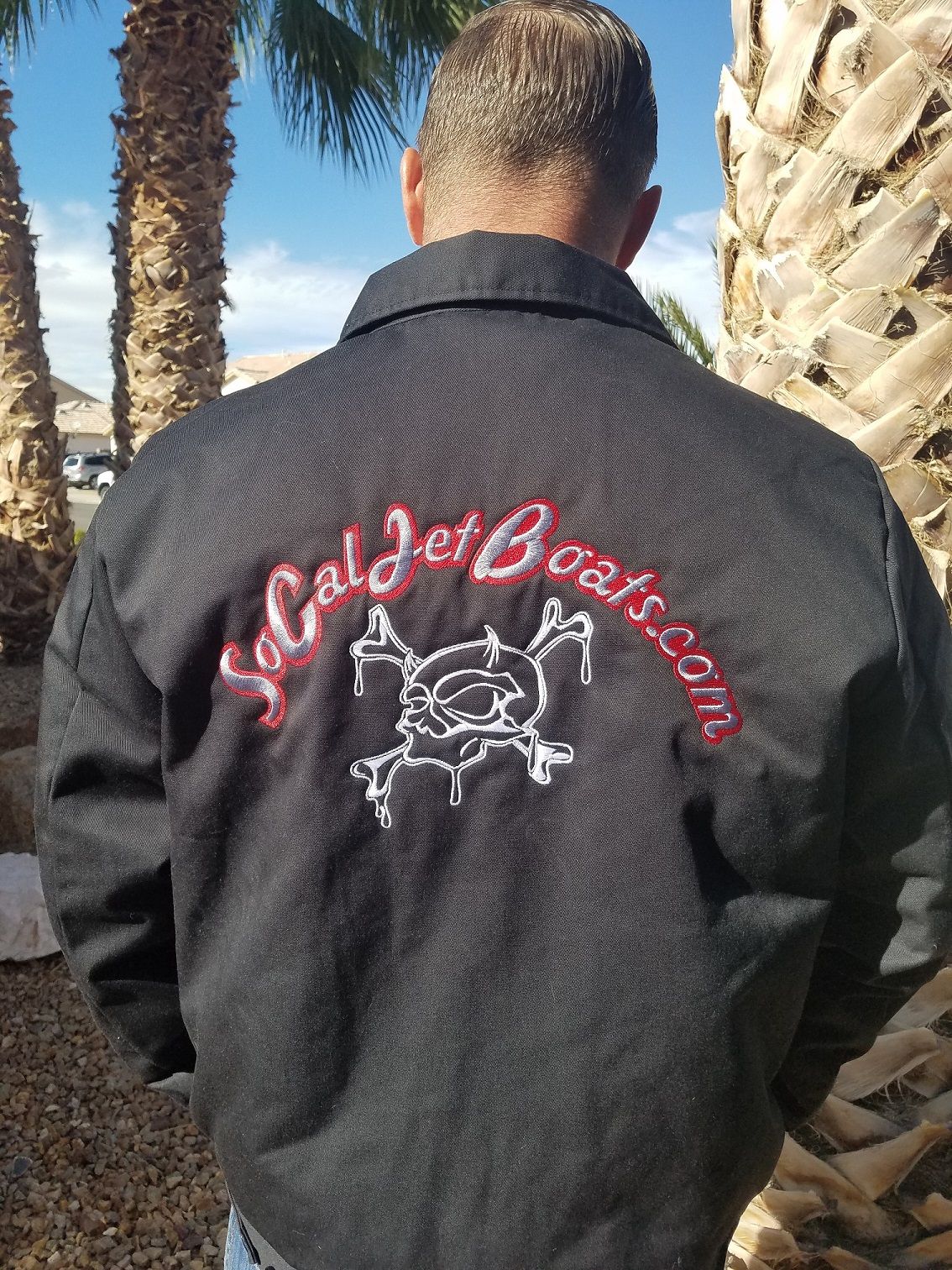 Men's Embroidered Dickies Eisenhower Jacket | SoCal Jet Boats | Jet Boat Apparel