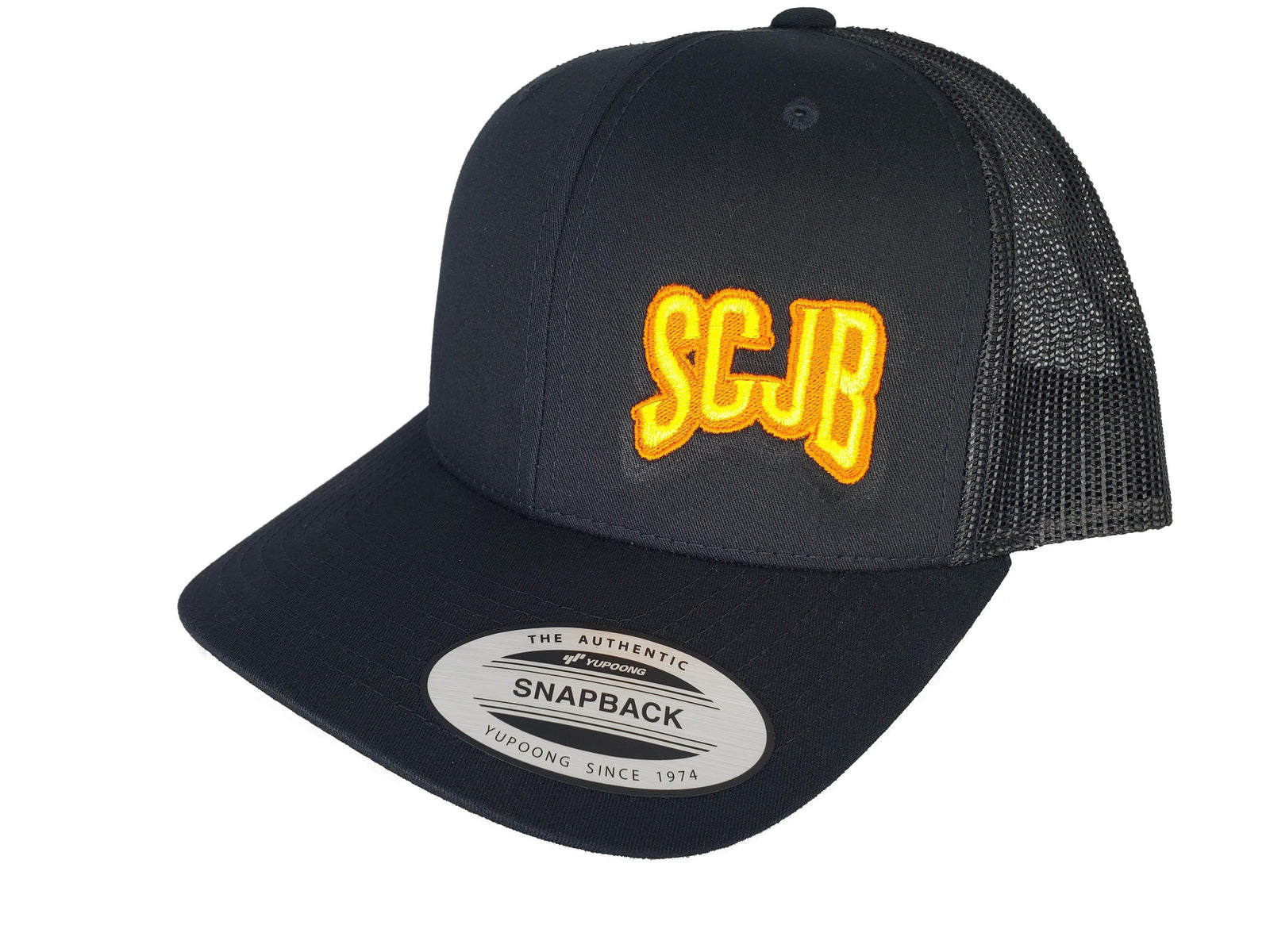 Orange & Yellow SCJB Logo Hat (Various Styles) | SoCal Jet Boats | Jet Boat Apparel