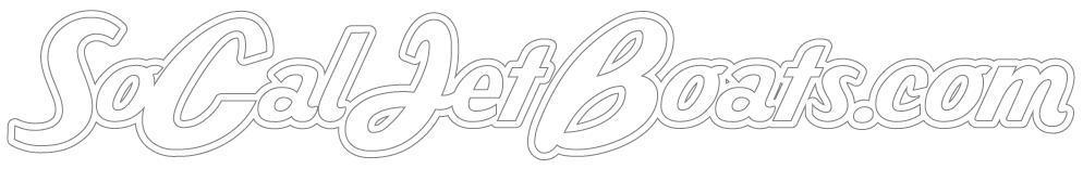 Outline Sticker | SoCal Jet Boats | Jet Boat Apparel