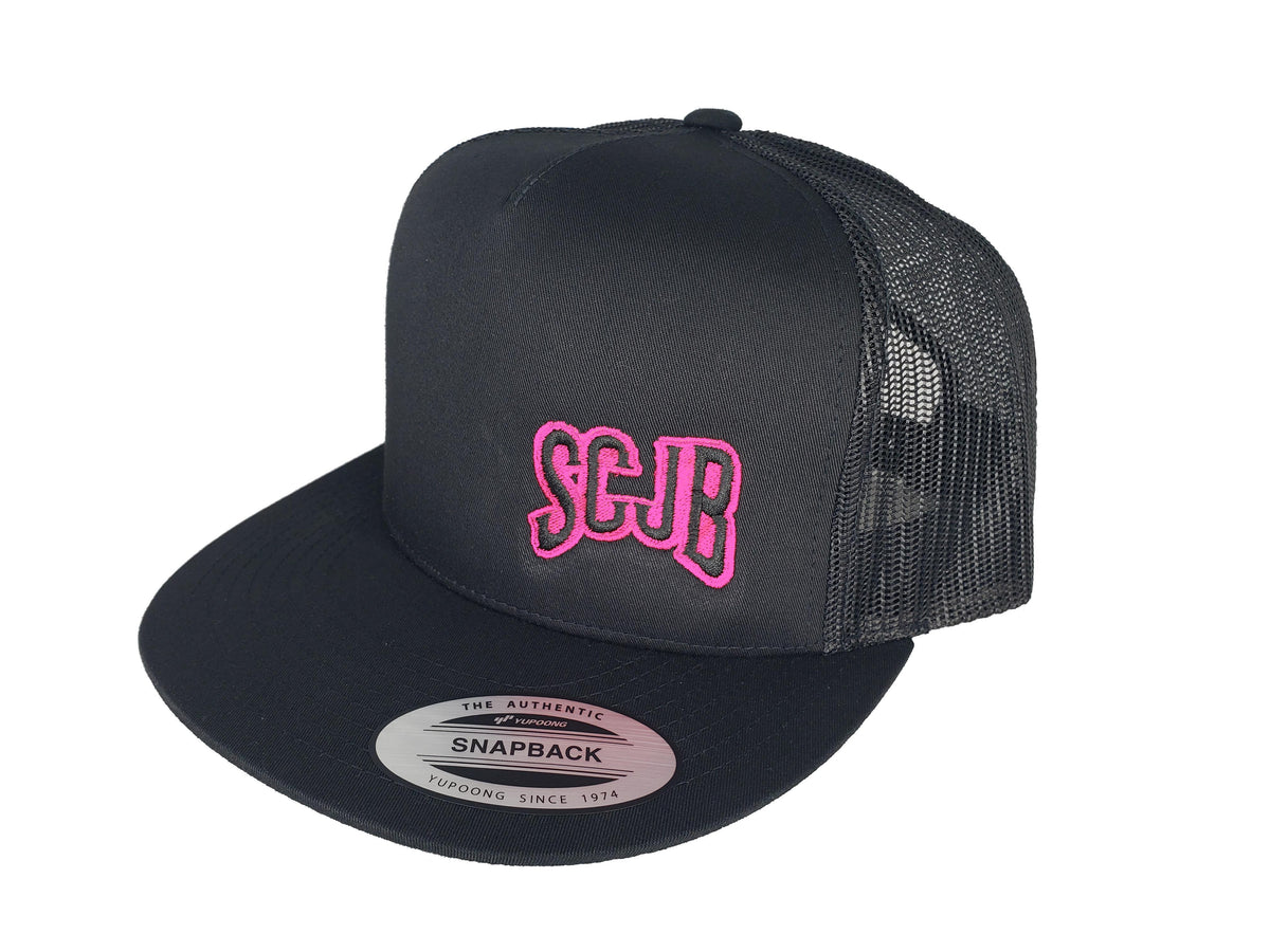 Pink &amp; Black SCJB Logo Hat (Various Styles)