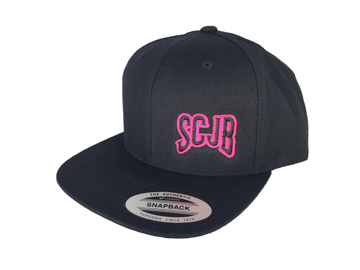 Pink &amp; Black SCJB Logo Hat (Various Styles)