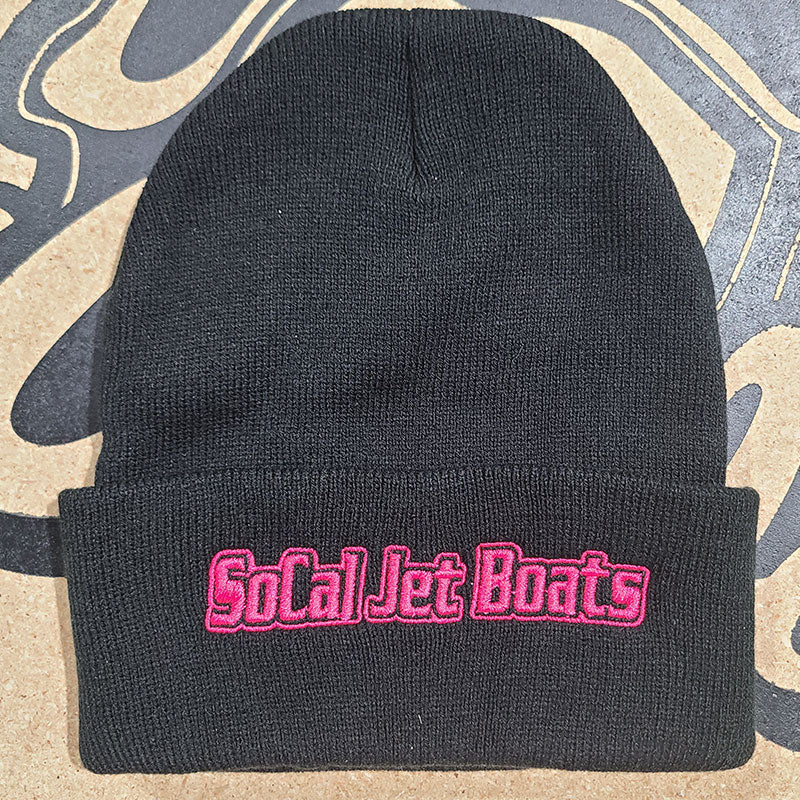 Cuffed Knit Beanie 1 - Socaljetboats Warm Winter Hat | SoCal Jet Boats | Jet Boat Apparel