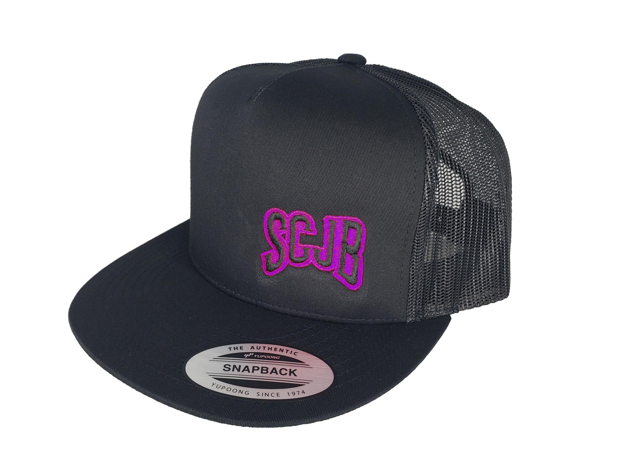 Purple & Black SCJB Logo Hat (Various Styles)
