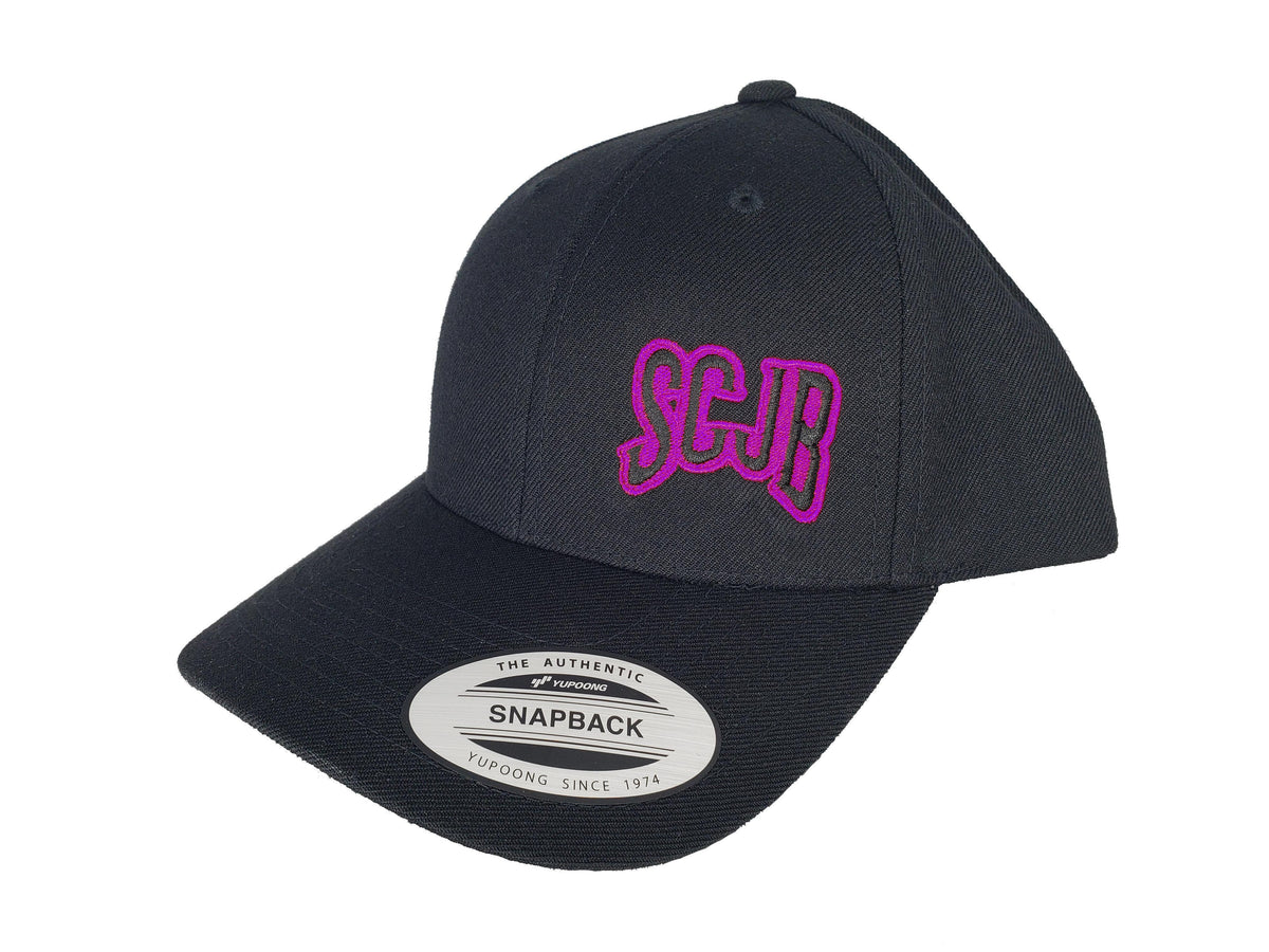 Purple &amp; Black SCJB Logo Hat (Various Styles)