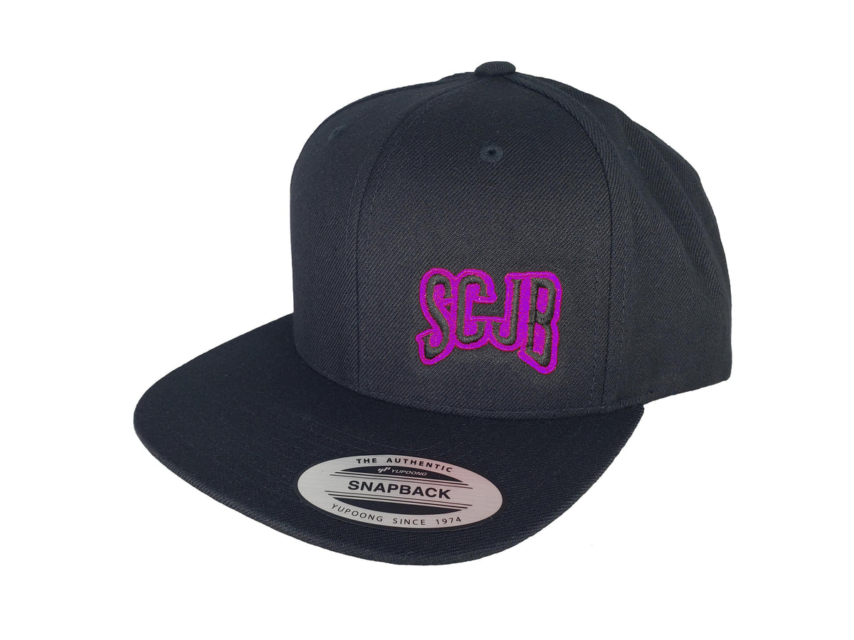 Purple &amp; Black SCJB Logo Hat (Various Styles)
