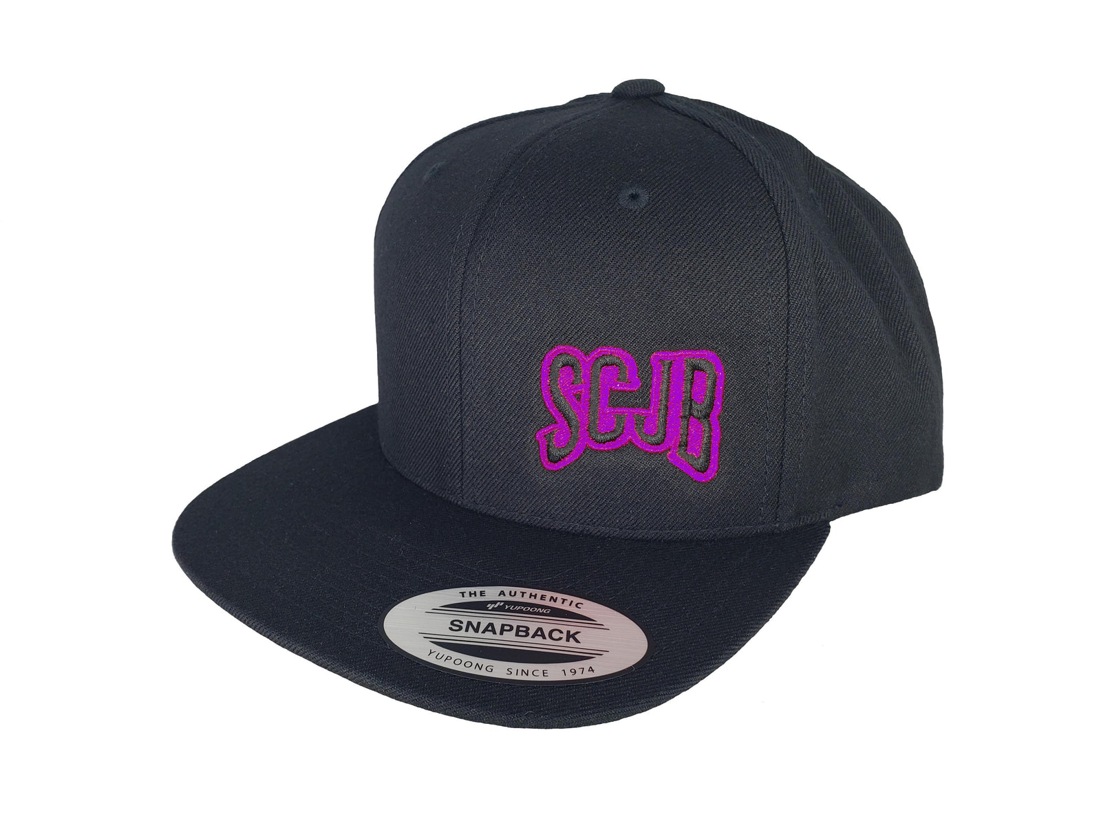 Purple & Black SCJB Logo Hat (Various Styles) | SoCal Jet Boats | Jet Boat Apparel