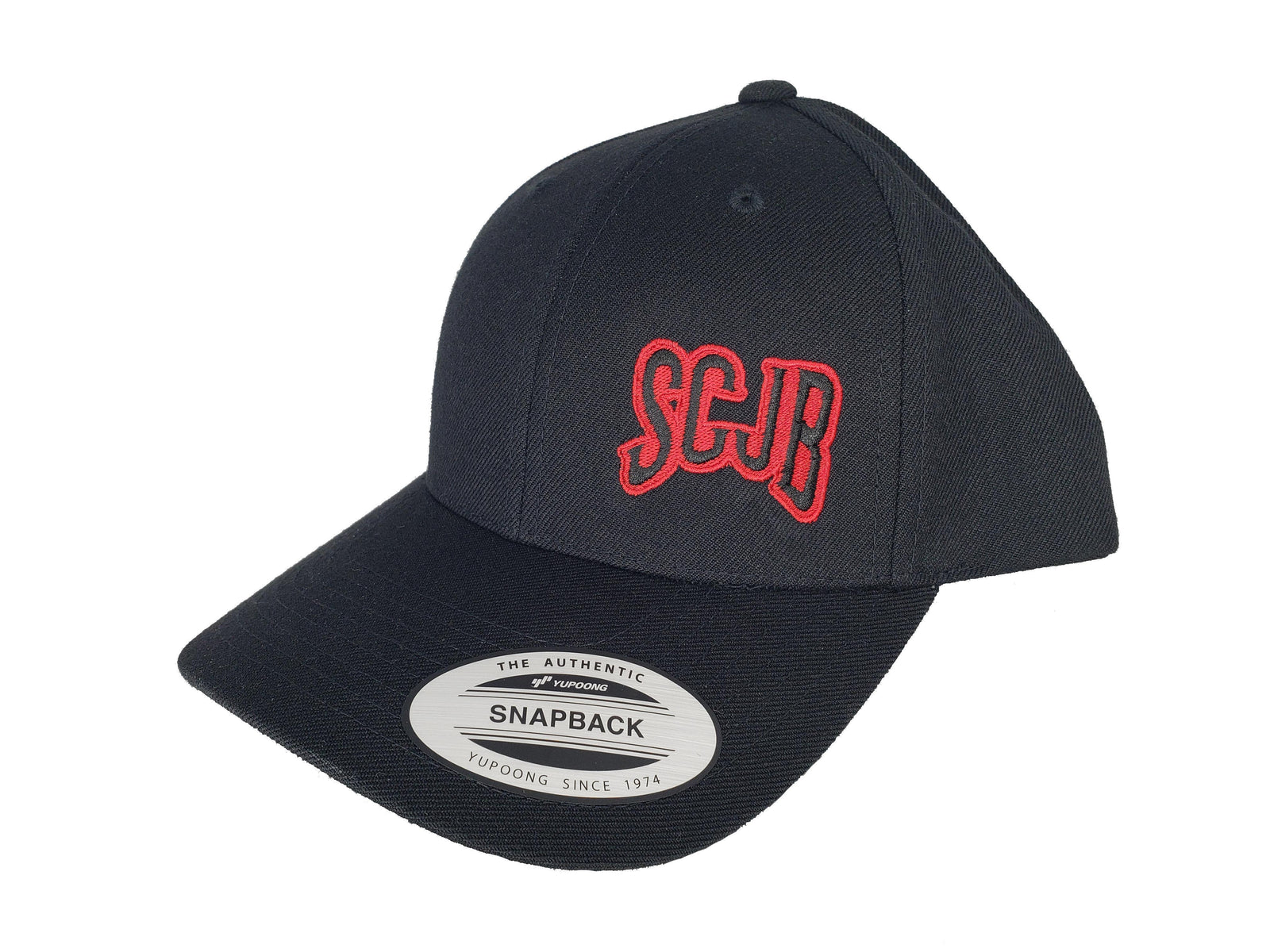 Red & Black SCJB Logo Hat (Various Styles) | SoCal Jet Boats | Jet Boat Apparel