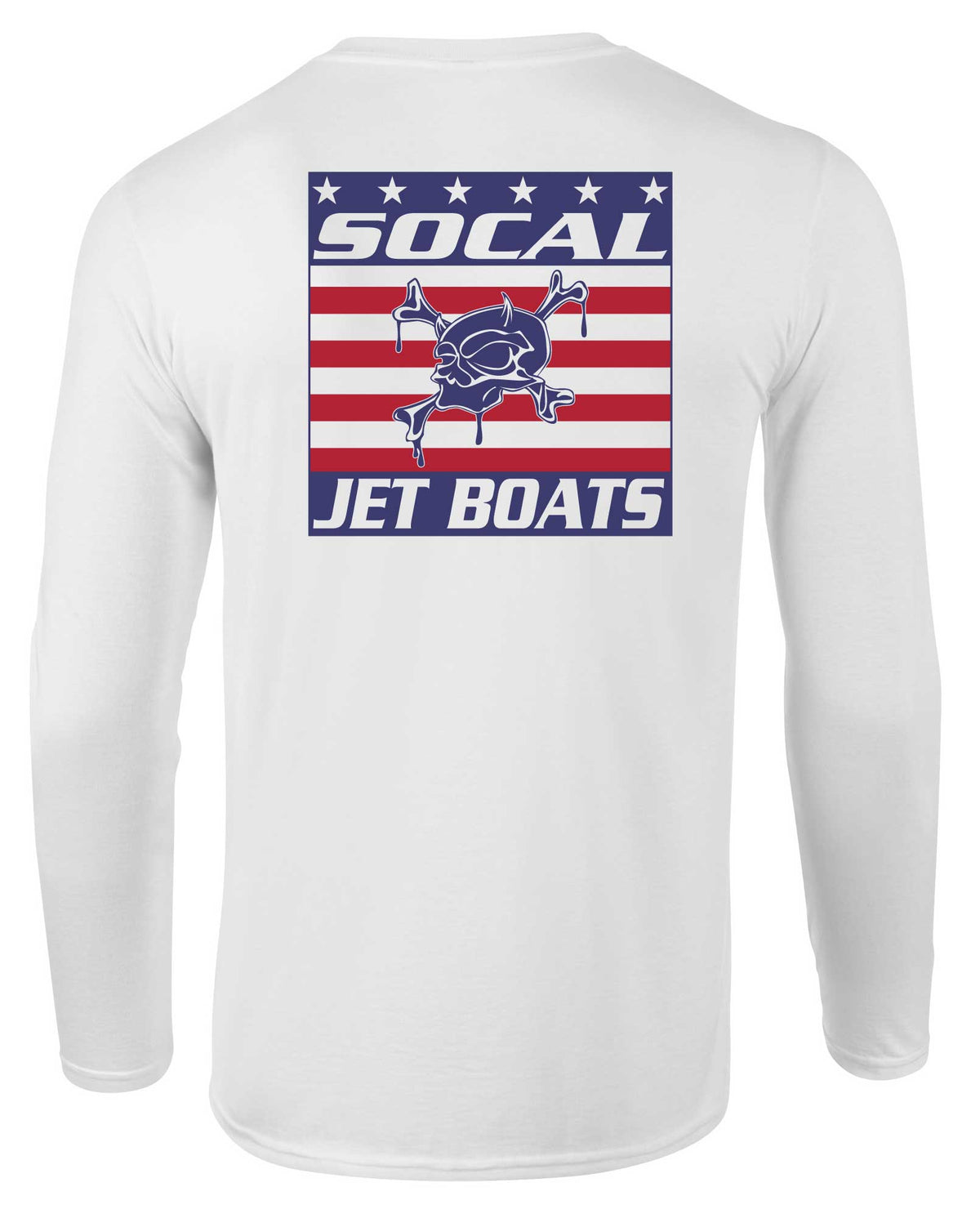 Red, White &amp; You Men's Long Sleeve T-Shirt | SoCal Jet Boats | Jet Boat Apparel