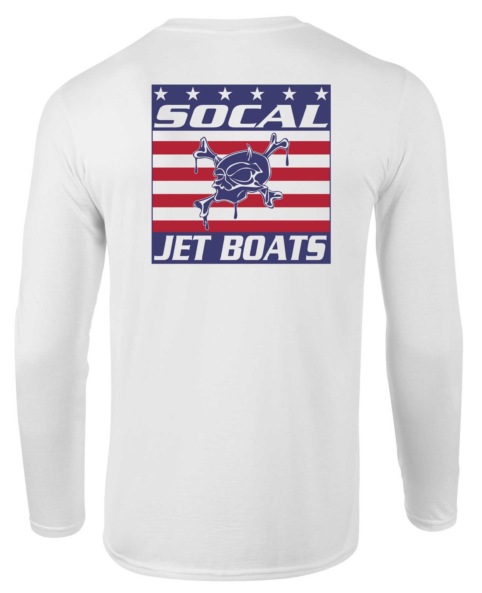 Red, White & You Men's Long Sleeve T-Shirt | SoCal Jet Boats | Jet Boat Apparel