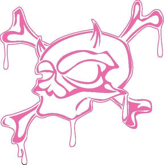Skull Sticker