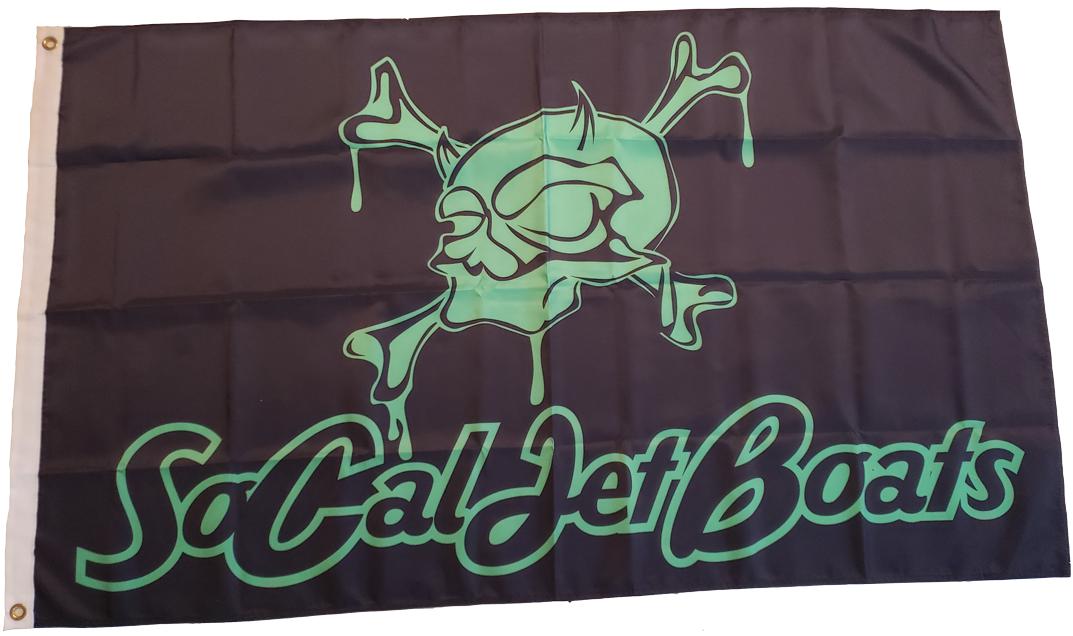 SoCal Jet Boats Double Sided Flag | SoCal Jet Boats | Jet Boat Apparel
