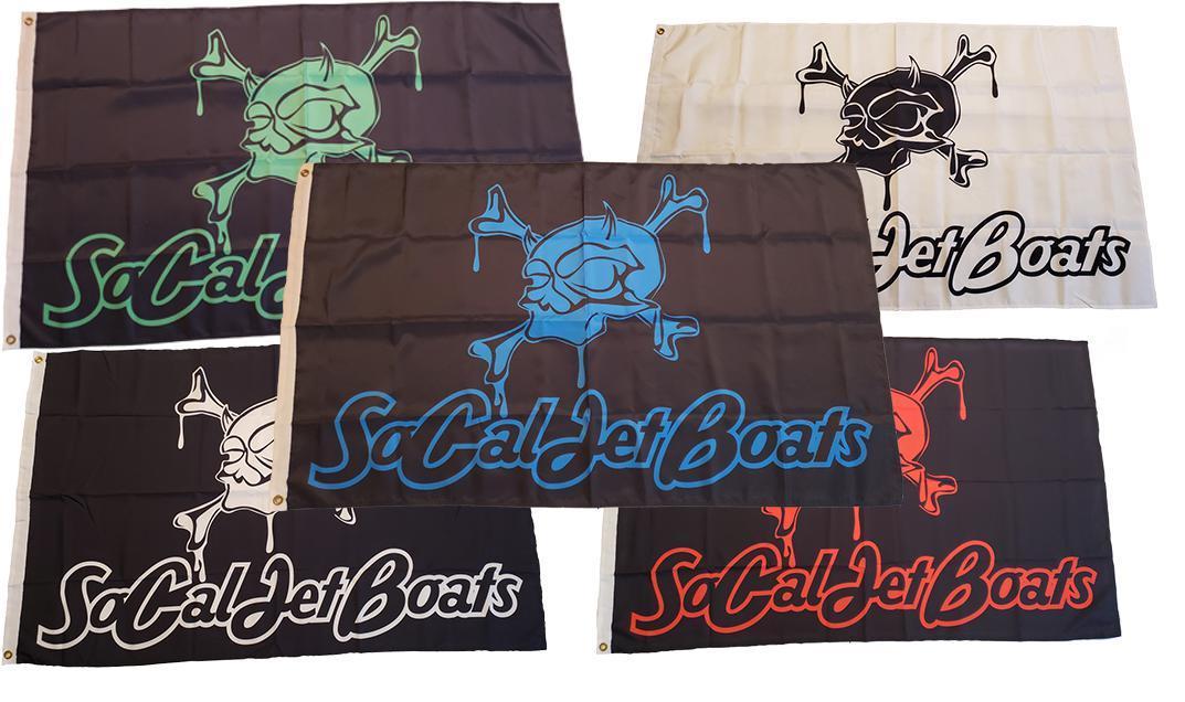SoCal Jet Boats Single Sided Flag / Banner | SoCal Jet Boats | Jet Boat Apparel