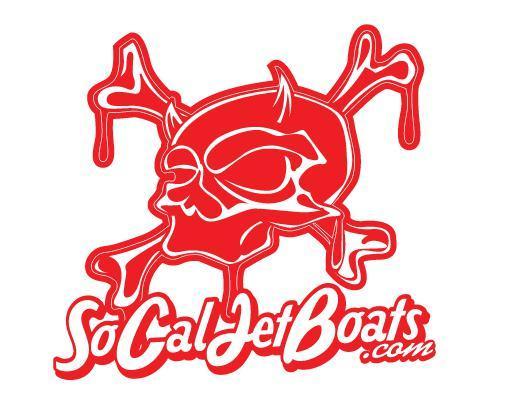 SoCal Jet Boats Skull Logo Sticker