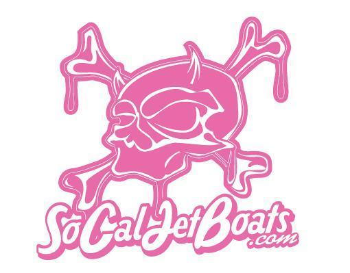 SoCal Jet Boats Skull Logo Sticker | SoCal Jet Boats | Jet Boat Apparel