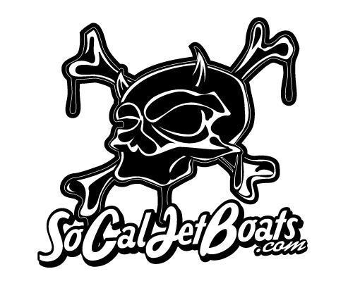 SoCal Jet Boats Skull Logo Sticker | SoCal Jet Boats | Jet Boat Apparel