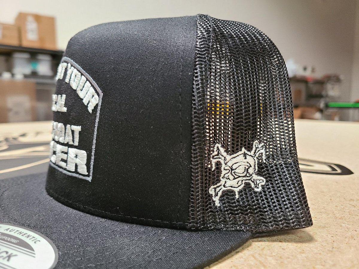 Support Your Local Drag Boat Racer - Snapback Trucker Hat