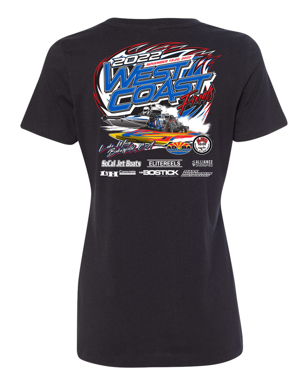 NJBA/ADBA 2022 West Coast Finals Event Women&#39;s T-Shirt