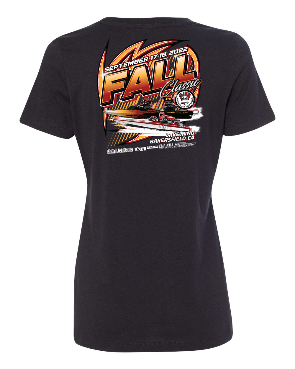 NJBA Fall Classic 2022 Event Women's V-Neck T-Shirt