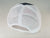 White Mesh Snapback Trucker Hat - White Stitching