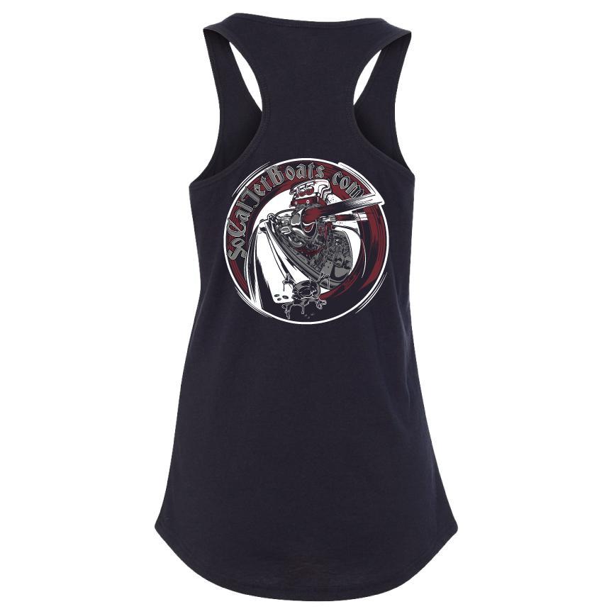 155 Engine Design Women's Tank Top | SoCal Jet Boats | Jet Boat Apparel