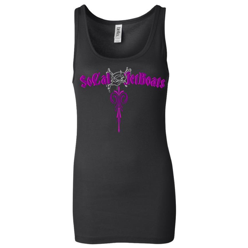 Women's Pinstripe Tank Top | SoCal Jet Boats | Jet Boat Apparel