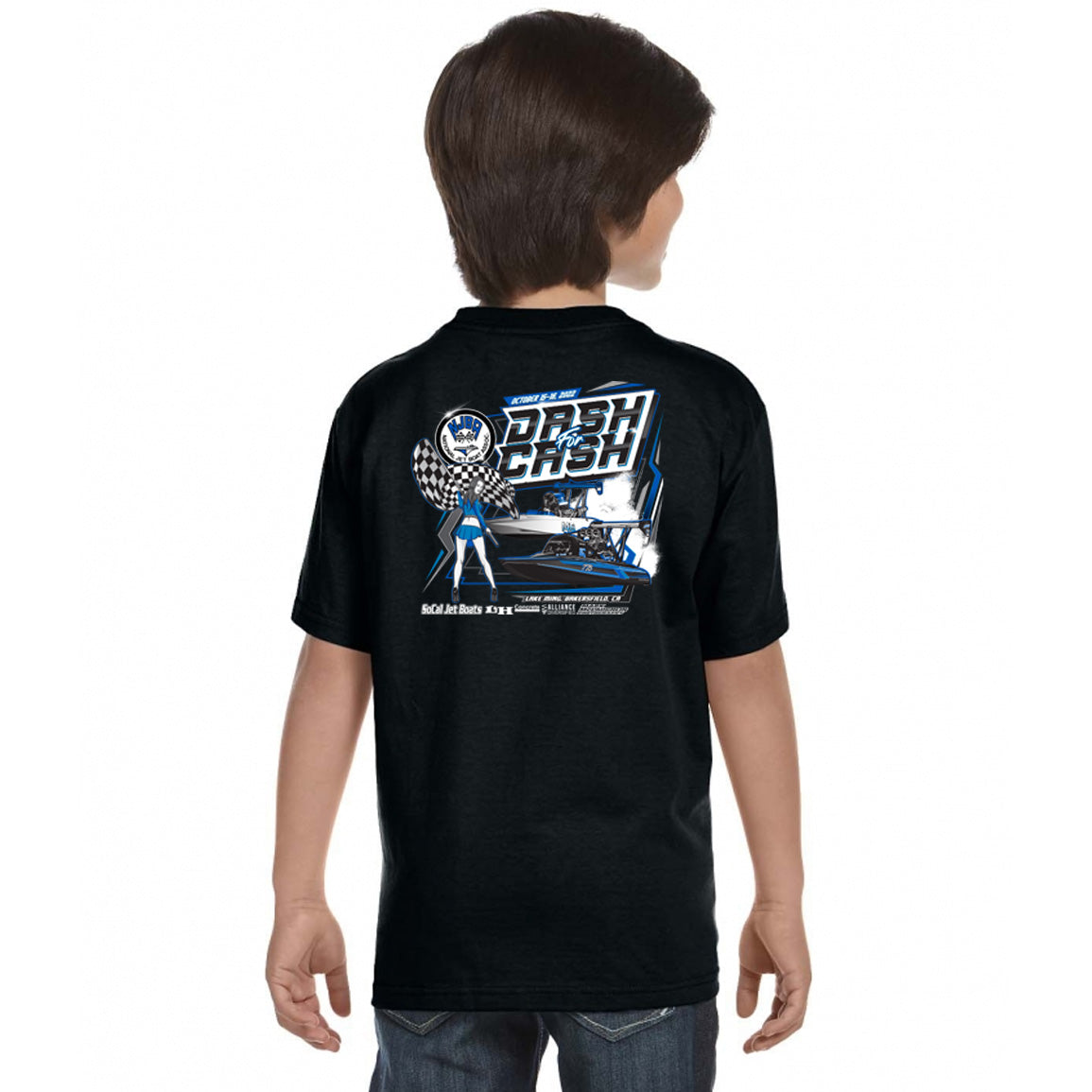 NJBA Dash for Cash 2022 Event Youth T-Shirt