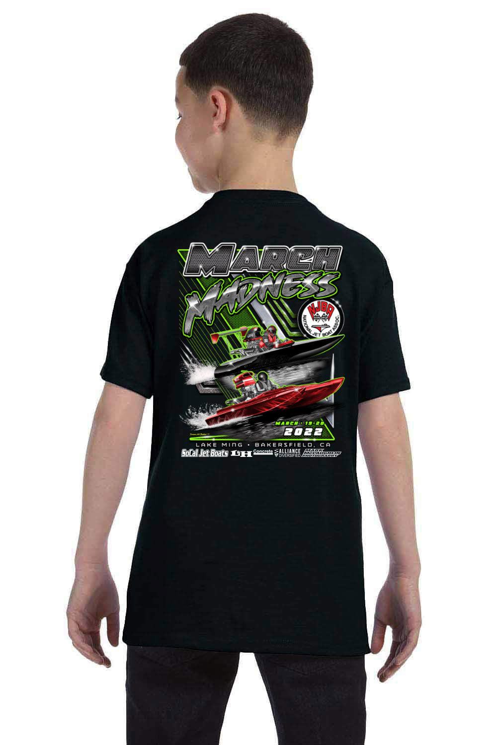 NJBA March Madness 2022 Event Youth T-Shirt