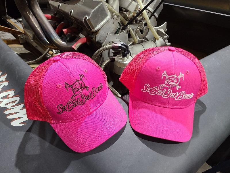 Youth Girls Pink Snapback Trucker Hat | SoCal Jet Boats | Jet Boat Apparel