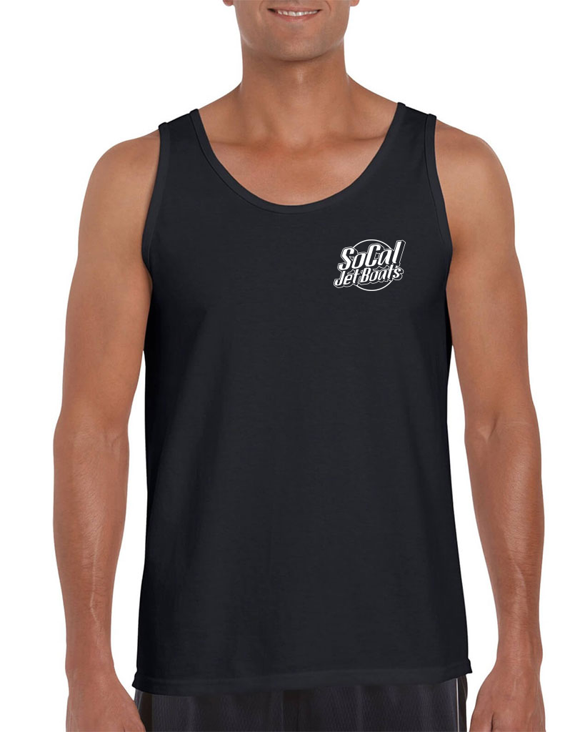 The Teal Bolt Mens Tank Top | SoCal Jet Boats | Jet Boat Apparel